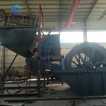 广东茂名机制砂洗砂生产线小型水洗轮洗砂机械供应商