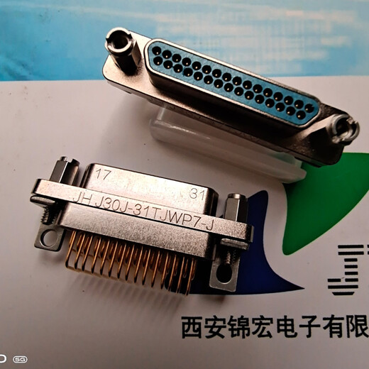 PCB印制板接插件J30J-66TJW锦宏牌弯式电连接器生产供应