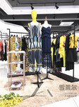 武汉品牌女装折扣店诱货简单大气套裙装批发市场