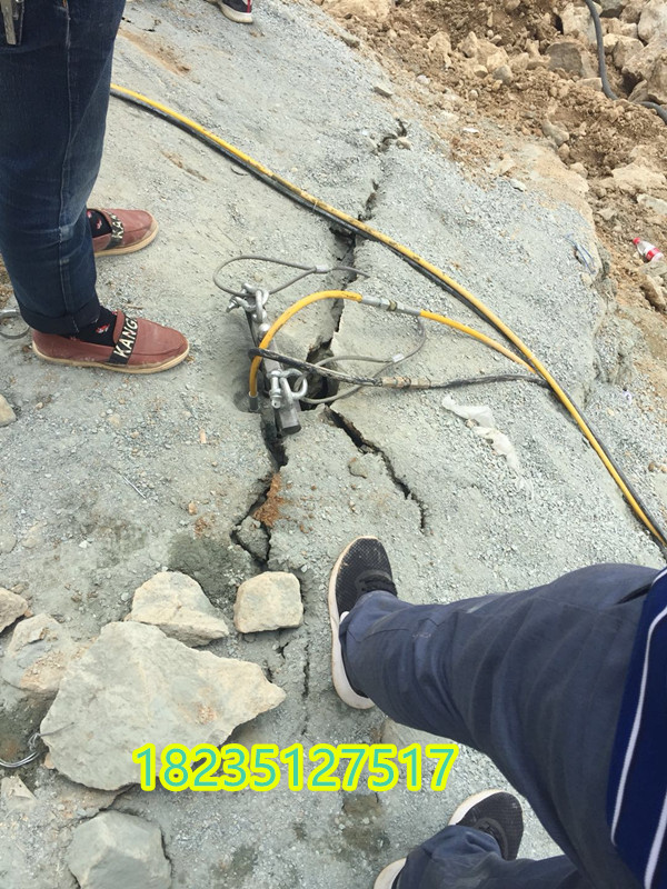三亚三亚碎石场取代爆破挖石 头分裂器售后保障