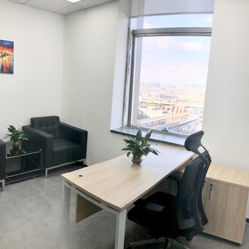 南山前海海运中心精装修办公室出租2-9人创业桌椅网络全包