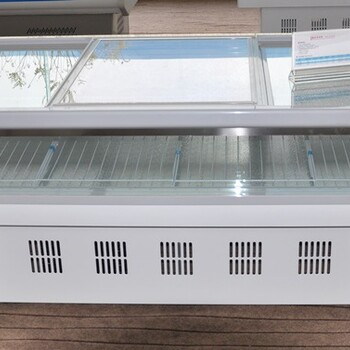 凯雪前视窗岛柜KX-1.9WDX凯雪冷冻展示柜生鲜海鲜水产陈列柜