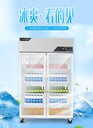 金松雙門展示柜GB1.0L2D金松冷藏保鮮展示柜玻璃門陳列柜
