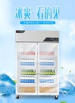 金松双门展示柜GB1.0L2D金松冷藏保鲜展示柜玻璃门陈列柜