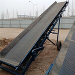 天津红桥鲁晨机械化肥袋皮带输送机可移动式带式传送机生产厂