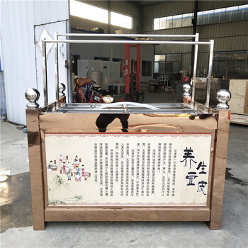 广西省钦州鲁晨机械蒸汽式腐竹机6盒油皮机报价