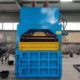 扬州工厂下脚料液压打包机简单操作快速垃圾压包机设备图片3