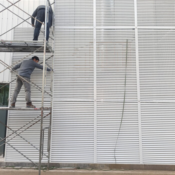 徐州铝合金围挡加工厂-空调格栅-空调护栏
