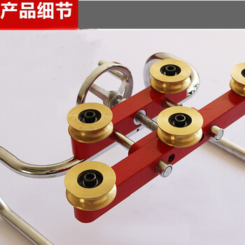 五輪電車線校直器銅線校直器