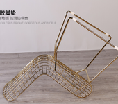 北欧镂空铁丝椅定制创意铁艺家具现代个性网红椅子金属家具