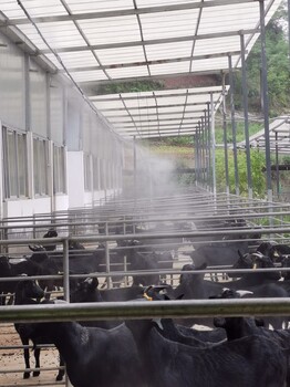 养殖场圈舍安装喷雾消毒除臭的原因