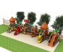 幼儿园木质滑梯户外木质组合滑梯儿童游乐设备景区木质拓展