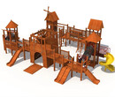 原生态树屋滑梯儿童游乐设施树屋不锈钢滑梯组合木质拓展幼儿园景区图片