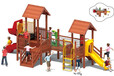 公园木质儿童游乐园游乐设施景区户外儿童乐园整体规划设计木质拓展不锈钢滑梯