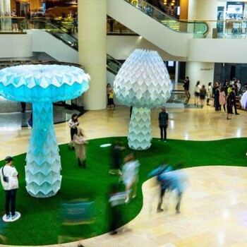 巨型蘑菇树定制上海蘑菇树蓝洞文化