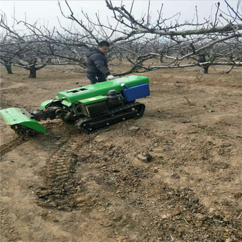 新型开沟施肥机贵州旋耕机多功能果园施肥回填一体机
