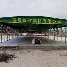 长期批发工厂雨棚遮阳雨棚简易活动收缩棚烧烤餐饮推拉棚图片
