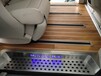 上海商务汽车内饰改装柚木地板沙发床航空椅