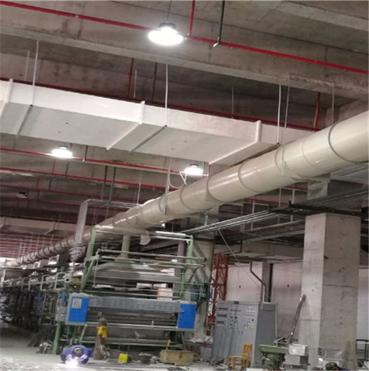 山东日照PVC风管铭泰环保塑料风管生产