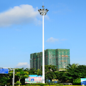 扬州高杆灯厂家江苏20米LED高杆路灯安徽25米升降式高杆灯厂家