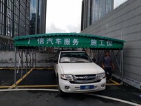 厂家定制大排档烧烤雨棚大型仓库帐篷户外遮阳棚图片1