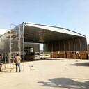 廠家直銷移動推拉蓬收縮大型倉庫帳篷戶外活動遮陽棚活動停車棚