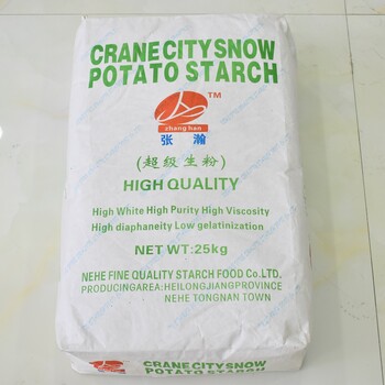 张瀚超级生粉25kg东北生粉马铃薯生粉优级粉批发走量