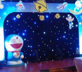 LED星空幕布舞台婚庆道具背景舞台背景灯有现货LEDStarCurtain