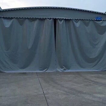 聊城推拉蓬大型仓库推拉雨棚活动户外遮阳棚夜宵大排档帐篷