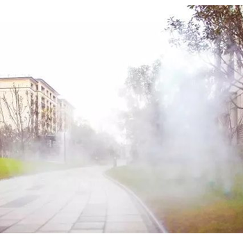郑州小区人工造雾水雾模拟自然改善环境