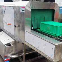 全自动周转筐清洗机禽类塑料筐清洗设备林泰工厂直销图片