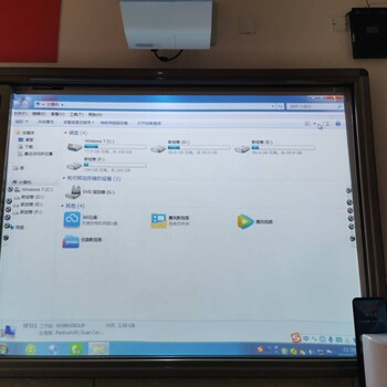 丰台幼儿园短焦投影机吊架安装白板安装