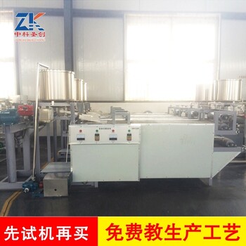 内蒙古乌海豆制品机械时产300斤豆腐皮机大型豆腐皮机厂家