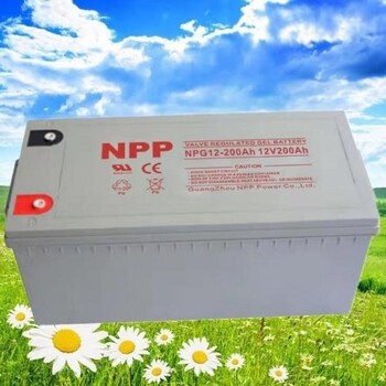 耐普蓄电池NPG全新系列广州NPP电源有限公司