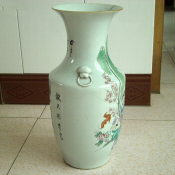 民國(guó)人物圖瓶快速拍賣交易哪里可靠
