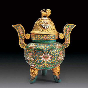 景泰藍(lán)香爐哪里鑒定拍賣(mài)價(jià)格高