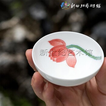 醴陵新世纪陶瓷兰心功夫茶具可定制LOGO