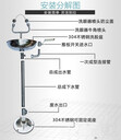 立式洗眼器定制立式洗眼器,定制不銹鋼立式洗眼器價(jià)格,上海紅安洗