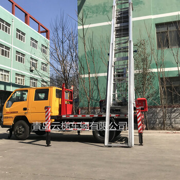 韩国进口32米云梯车、高空作业车、中国云梯车品质