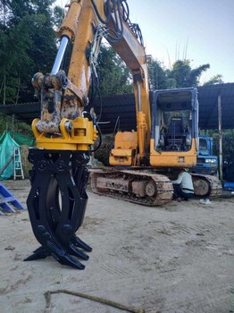液壓旋轉(zhuǎn)抓木器原木夾斗機(jī)械夾木器液壓夾具原木抓具
