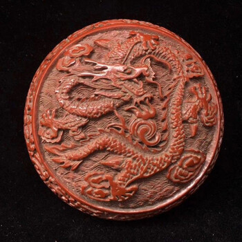 國內(nèi)哪里快速拍賣交易龍紋漆器