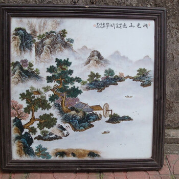 2019年鄒武瓷板畫保守在線拍賣價(jià)格