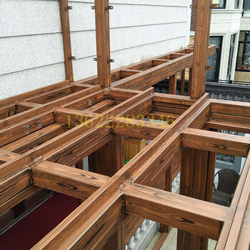 广东东莞钢结构造型仿木纹施工案例水性环保涂料