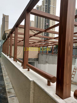 山东枣庄市钢结构车库仿木纹施工案例水性氟碳漆
