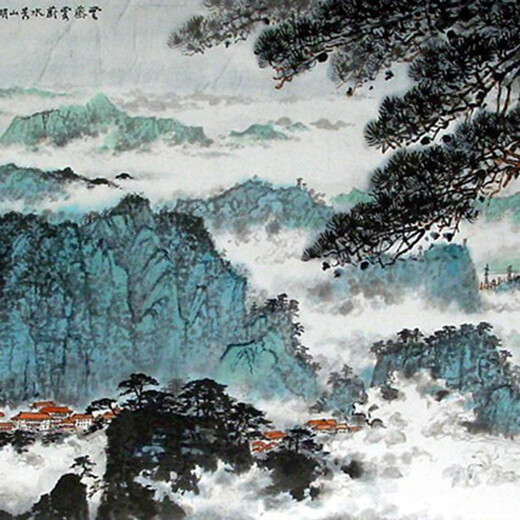 錢松嵒字畫拍賣價(jià)格與價(jià)值