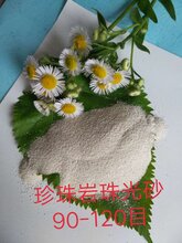 信阳优质珍珠岩珠光砂70-90目,90-120目厂家直销图片