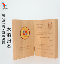 实木雕刻授予讲师奖牌电子科技公司企业开业牌匾