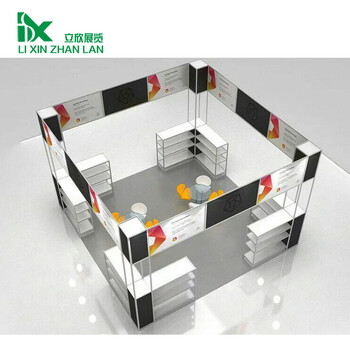 广州展会展示架八棱柱标准展架便携式展位展会连排展位搭建