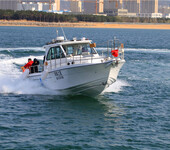 中央控制钓鱼艇专业玻璃钢游艇私人商务艇