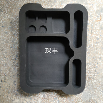加工黑色EVA包装内衬EVA盒子雕刻